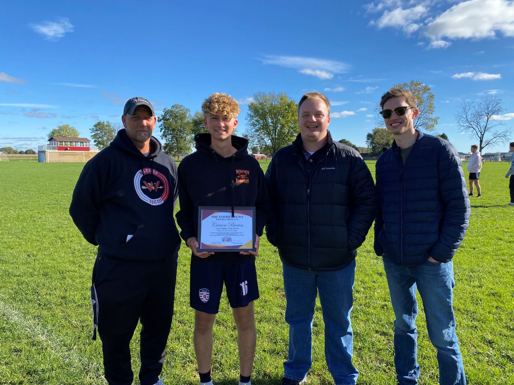 Westview's Carson Brown wins TGN Athlete of the Week (Oct. 18-24, 2021)